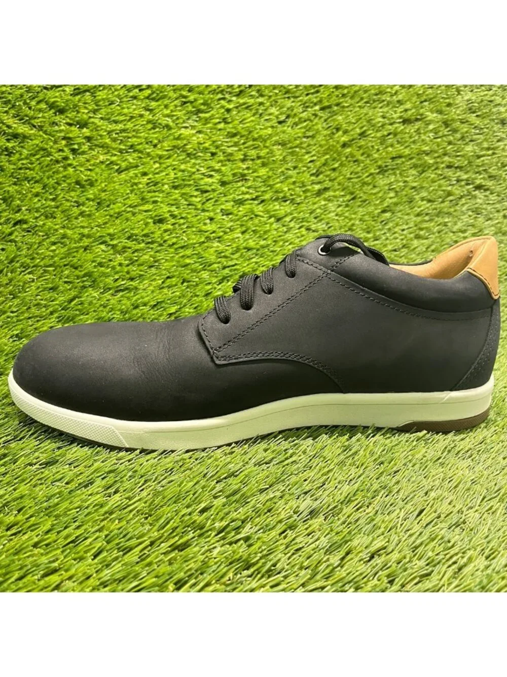 Florsheim Crossover Mens Size 10.5EEE Black Steel Toe Safety Oxford Work Shoes